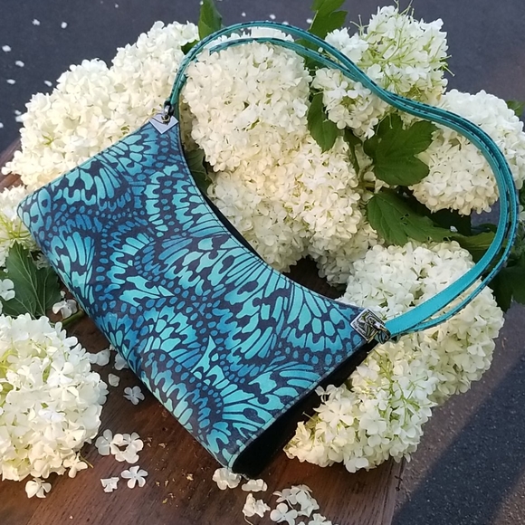 Gorgeous Butterfly Ferragmo size 8 mules & matching purse, made in Italy - Picture 12 of 12